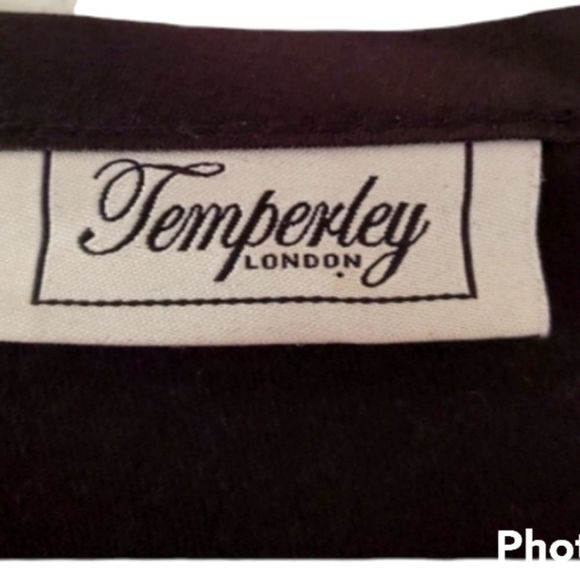 Temperley London Satin Trim Knit Top Sz.M - Picture 3 of 5